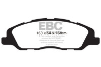EBC Front Brake Pad Set GreenStuff - Ford Models