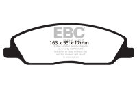 EBC Front Brake Pad Set GreenStuff - Ford Models