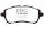 EBC Front Brake Pad Set GreenStuff - Ford Models
