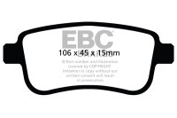 EBC Rear Brake Pad Set GreenStuff - Renault Models