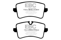 EBC Rear Brake Pad Set GreenStuff - Audi/ Porsche Models