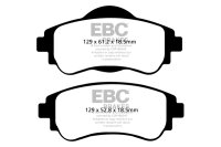 EBC Front Brake Pad Set GreenStuff - Citroen Models