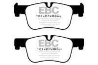 EBC Front Brake Pad Set GreenStuff - BMW Models