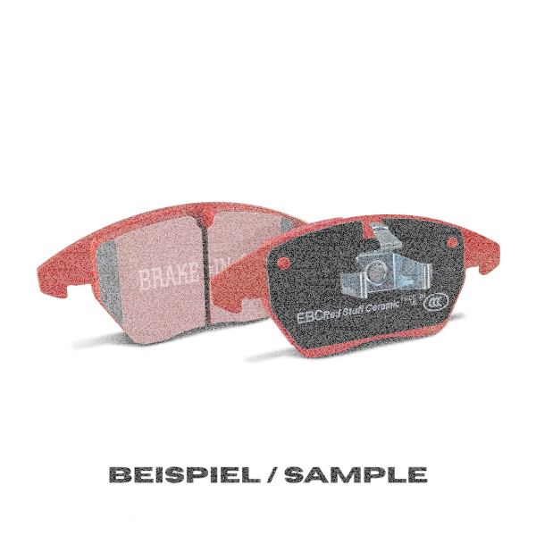EBC Bremsbeläge Set RedStuff hinten - Bmw/ Dino/ Ferrari/ Lamborghini/ Lancia/ Maserati/ Mercedes/ Monteverdi/ Porsche/ Volvo Modelle