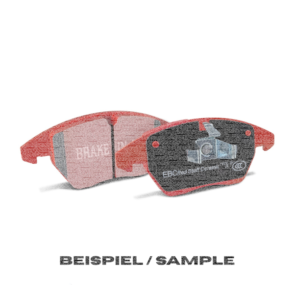 EBC Bremsbeläge Set RedStuff hinten - Lamborghini/ Ac/ Ferrari/ Maserati/ Monteverdi Modelle