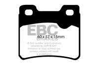 EBC Rear Brake Pad Set RedStuff - Opel/ Vauxhall Models