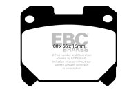 EBC Rear Brake Pad Set RedStuff - Toyota Models