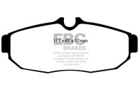 EBC Rear Brake Pad Set RedStuff - Ford Models