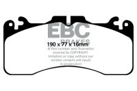 EBC Front Brake Pad Set RedStuff - Lexus Models