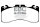 EBC Front Brake Pad Set RedStuff - Lexus Models