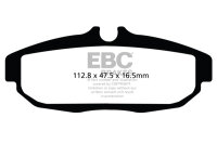 EBC Rear Brake Pad Set RedStuff - Ford Models