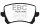 EBC Rear Brake Pad Set RedStuff - VW Models