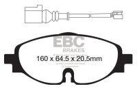 EBC Front Brake Pad Set RedStuff - Audi/ Skoda/ VW Models