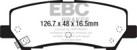 EBC Rear Brake Pad Set RedStuff - Ford Models
