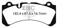 EBC Front Brake Pad Set YellowStuff - Volvo Models