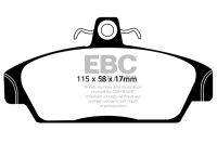 EBC Front Brake Pad Set YellowStuff - Ariel/ Gtm/ MG/...