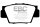 EBC Rear Brake Pad Set YellowStuff - Honda Models
