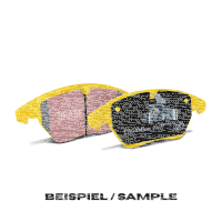 EBC Bremsbeläge Set YellowStuff hinten - BMW/ Land Rover/ Maserati/ Wiesmann Modelle