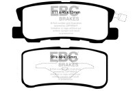 EBC Rear Brake Pad Set YellowStuff - Chrysler/ Citroen/ Dodge/ Jeep/ Lancia/ Mitsubishi/ Peugeot Models