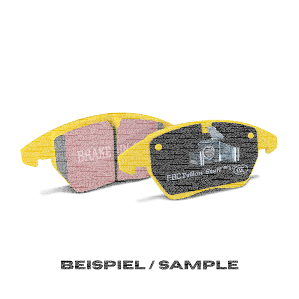 EBC Bremsbeläge Set YellowStuff hinten - Chrysler/ Dodge/ Jeep/ Mitsubishi Modelle