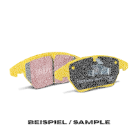 EBC Bremsbeläge Set YellowStuff hinten - Chrysler/ Dodge/ Jeep/ Mitsubishi Modelle