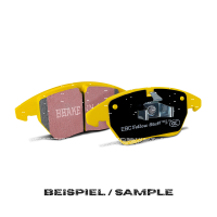 EBC Bremsbeläge Set YellowStuff hinten - BMW Modelle