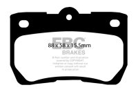 EBC Rear Brake Pad Set YellowStuff - Lexus Models