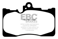 EBC Front Brake Pad Set YellowStuff - Lexus Models