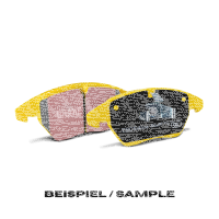 EBC Bremsbeläge Set YellowStuff hinten - Jeep Modelle