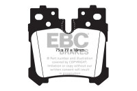 EBC Rear Brake Pad Set YellowStuff - Lexus Models