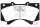 EBC Front Brake Pad Set YellowStuff - Lexus/ Toyota Models