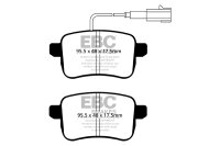 EBC Rear Brake Pad Set YellowStuff - Alfa Romeo Models