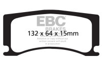 EBC Front Brake Pad Set YellowStuff - Jaguar/ Noble/ DS/...