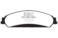 EBC Front Brake Pad Set YellowStuff - Chrysler/ Dodge Models