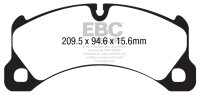 EBC Front Brake Pad Set YellowStuff - Porsche Models