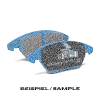 EBC Rear Brake Pad Set BlueStuff - Mazda Models