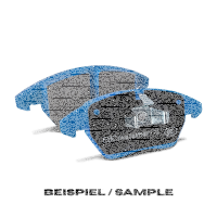EBC Rear Brake Pad Set BlueStuff - Mazda Models