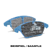 EBC Bremsbeläge Set BlueStuff hinten - Mazda Modelle