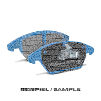 EBC Bremsbeläge Set BlueStuff hinten - Jaguar/ Ac/...