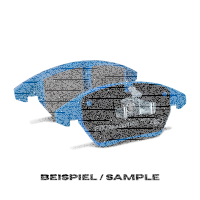 EBC Front Brake Pad Set BlueStuff NDX - Jaguar/ Ac/ Aston...
