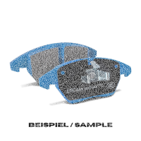 EBC Front Brake Pad Set BlueStuff - Subaru Models