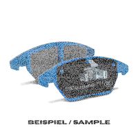 EBC Front Brake Pad Set BlueStuff - Volvo Models