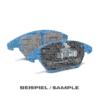 EBC Bremsbeläge Set BlueStuff hinten - De Tomaso/...