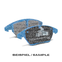 EBC Front Brake Pad Set BlueStuff NDX - Daewoo/ Ford/...