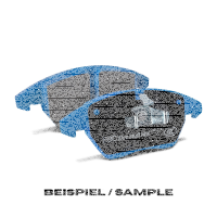 EBC Front Brake Pad Set BlueStuff - Alpine/ Citroen/...