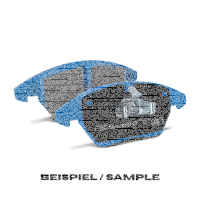 EBC Bremsbeläge Set BlueStuff hinten - BMW Modelle