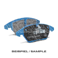 EBC Bremsbeläge Set BlueStuff vorn - Seat/ VW Modelle