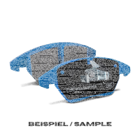 EBC Rear Brake Pad Set BlueStuff - Hyundai/ Nissan Models