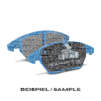 EBC Bremsbeläge Set BlueStuff vorn - Citroen/ Peugeot/ Renault Modelle