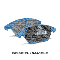 EBC Rear Brake Pad Set BlueStuff - Honda Models